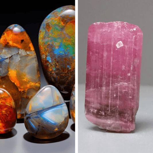 Opal & Pink Tourmaline: October’s Gem Glow-Up