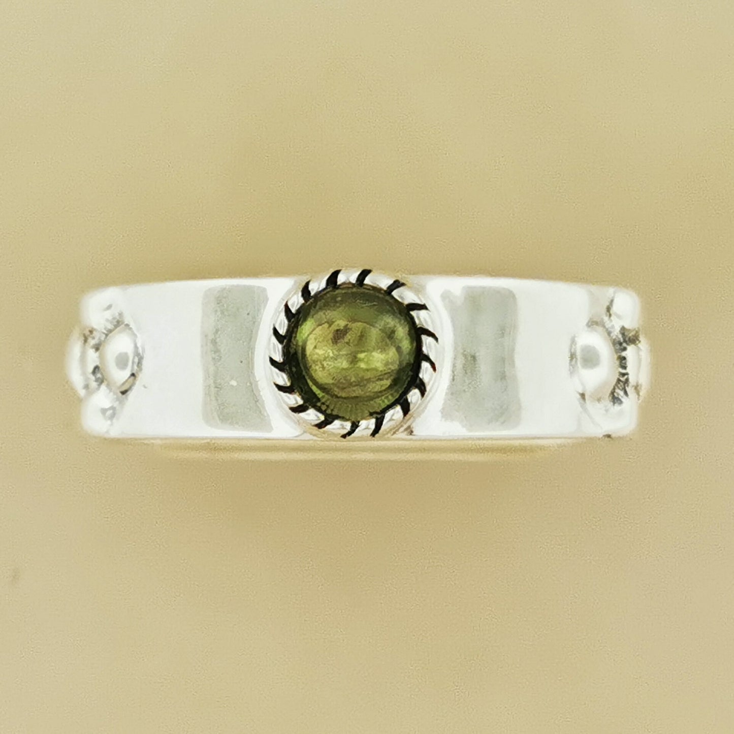 Braidless Howls Moving Castle Ring in Sterling Silver with Natural Gemstones