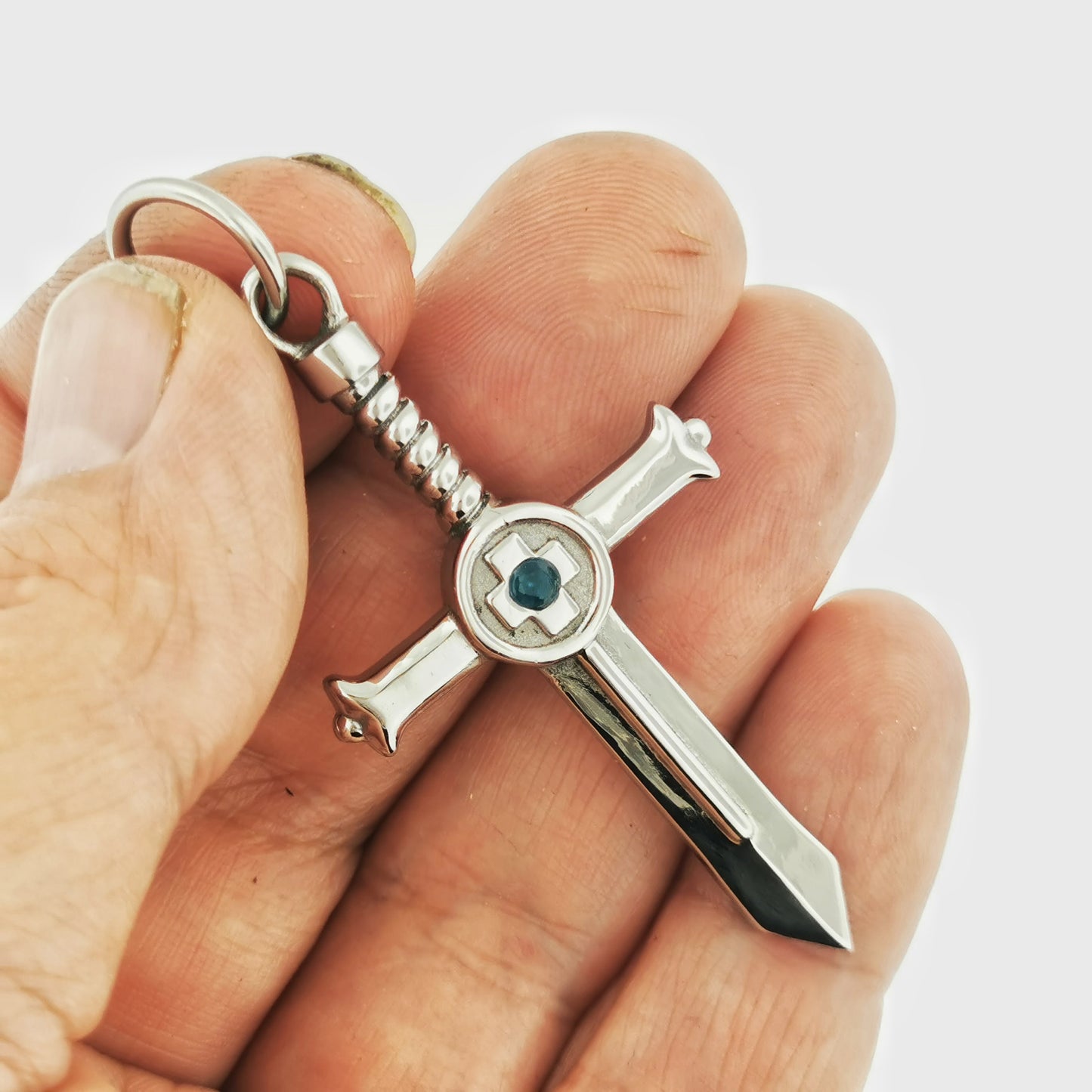 Grey Fullbuster Sword Pendant, Fairy Tail Pendant, Fairy Tail Grey Pendant, Sword Pendant