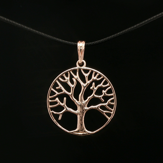 Tree of Life Pendant in Antique Bronze - Le Dragon Argenté