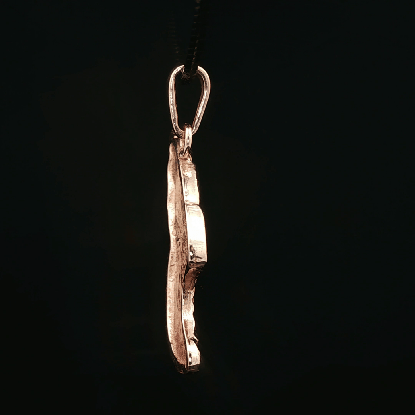 Angel Wing Pendant in Antique Bronze - Le Dragon Argenté - Live Sale -