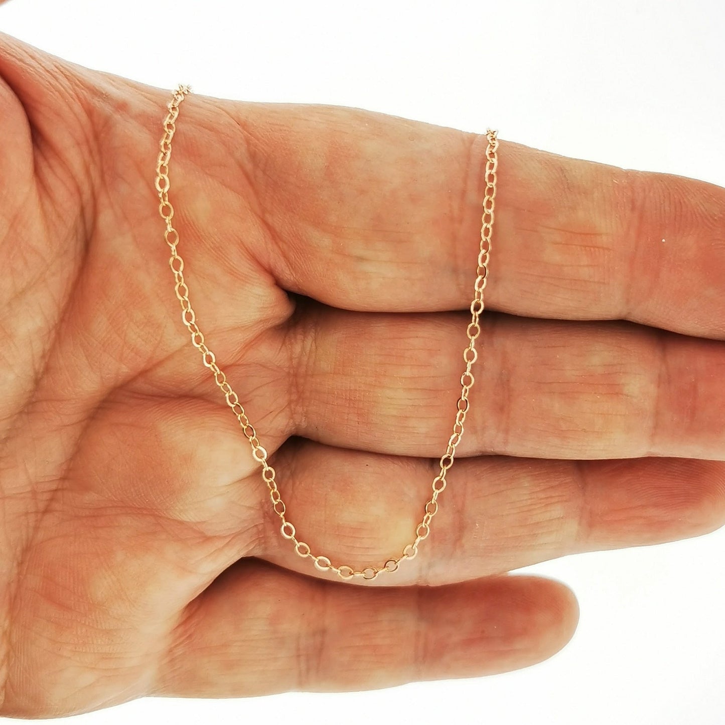 Antique Bronze Cable Chain 1.8mm Made to Order - Le Dragon Argenté