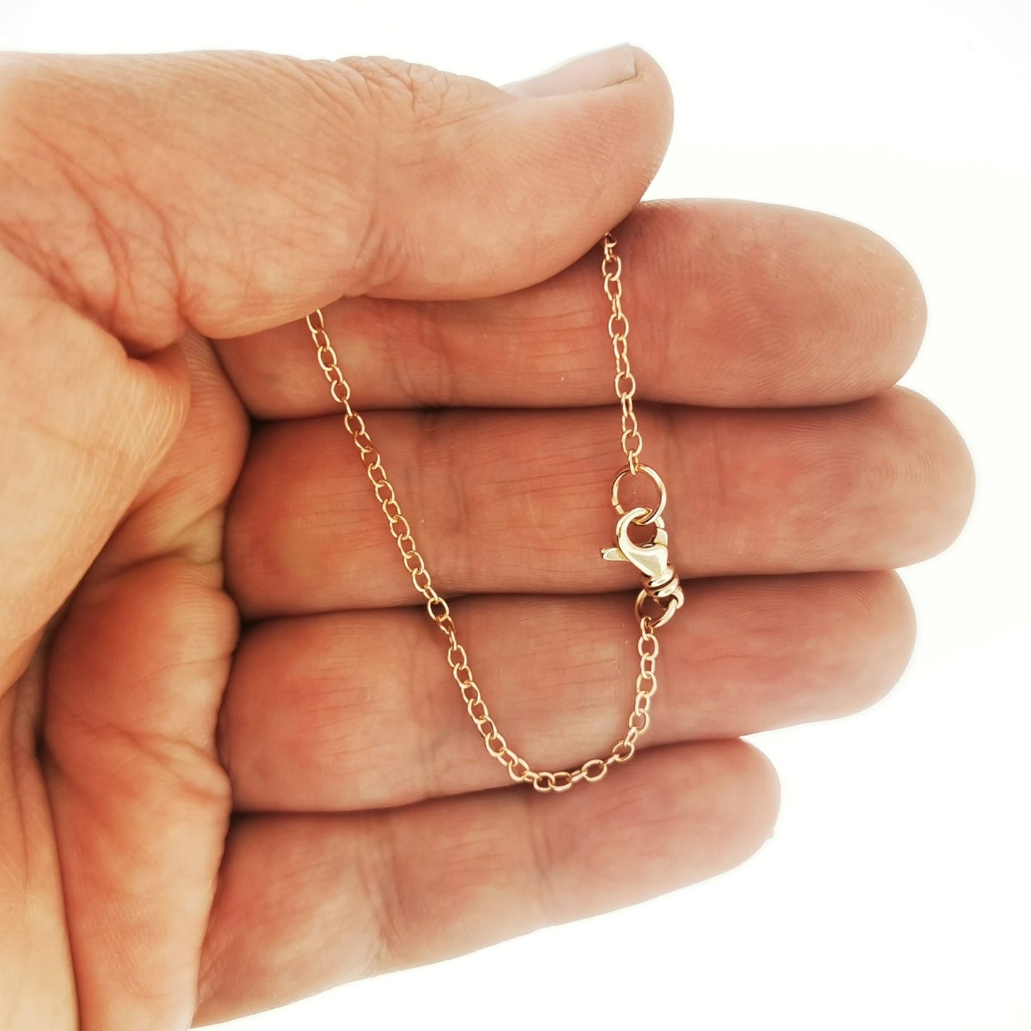 Antique Bronze Cable Chain 1.8mm Made to Order - Le Dragon Argenté