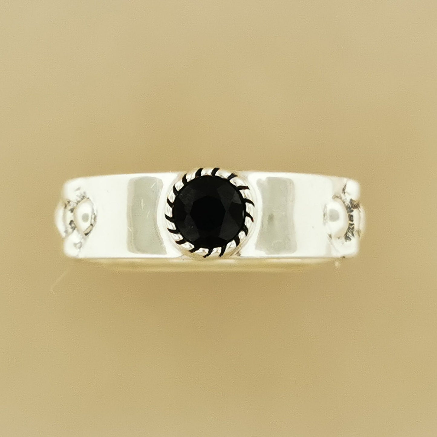Braidless Howls Moving Castle Ring in Sterling Silver with Natural Gemstones - Le Dragon Argenté