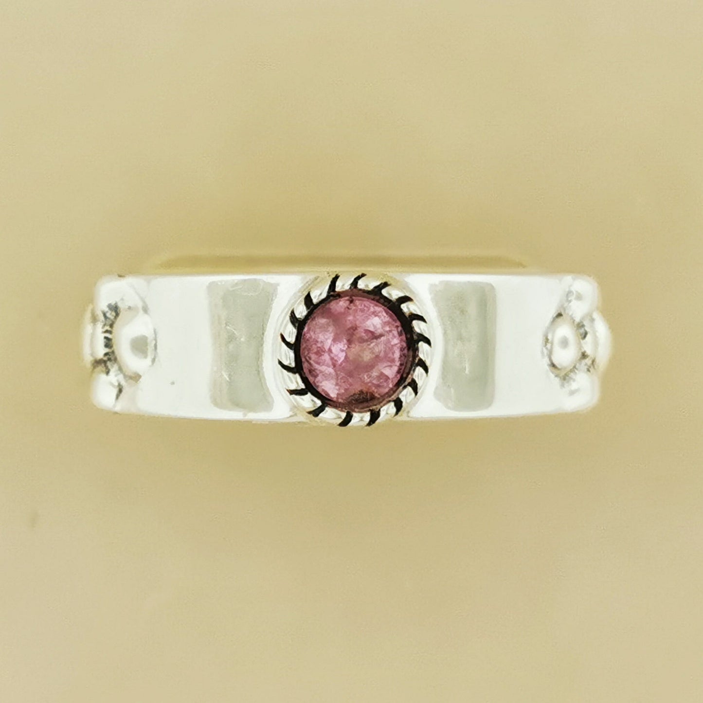 Braidless Howls Moving Castle Ring in Sterling Silver with Natural Gemstones - Le Dragon Argenté