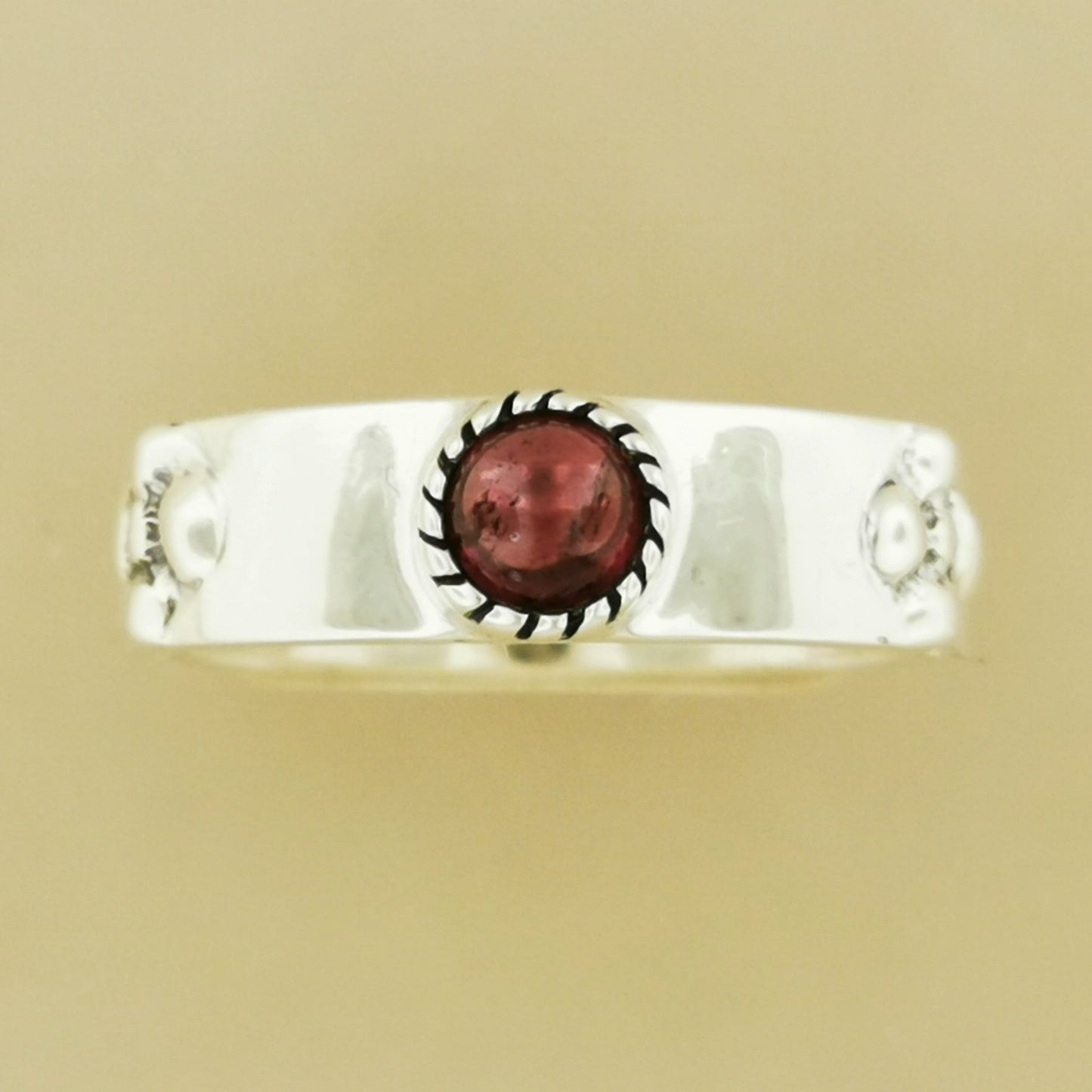 Braidless Howls Moving Castle Ring in Sterling Silver with Natural Gemstones - Le Dragon Argenté