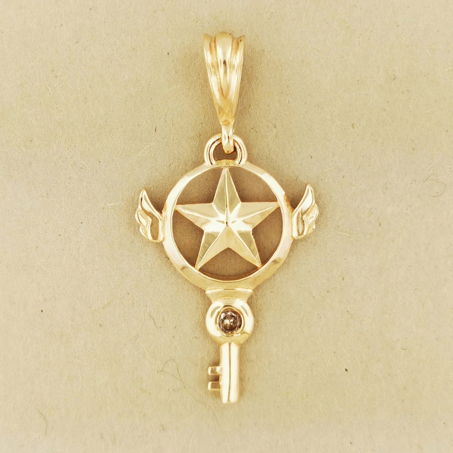 Card Captor Sakura Star Key Pendant - Le Dragon Argenté