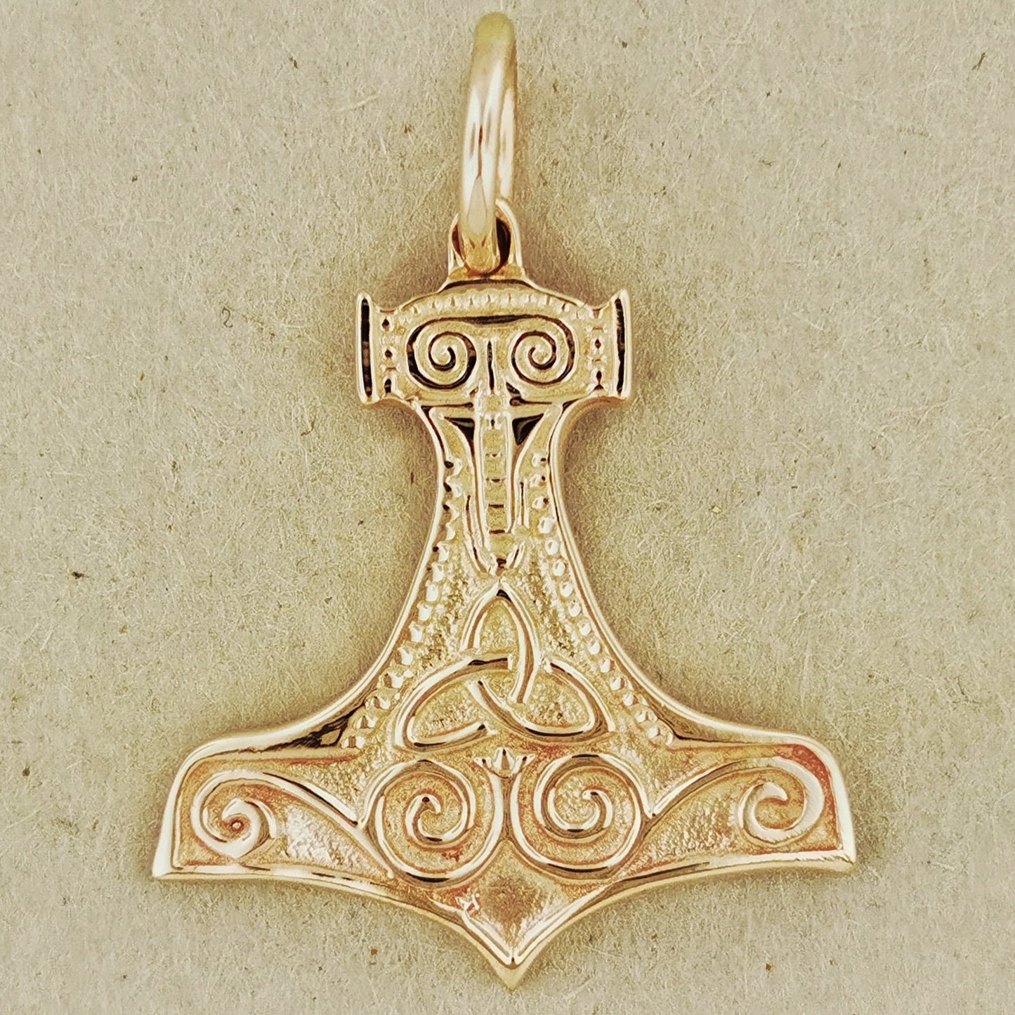 Classic Thor's Hammer in Sterling Silver or Antique Bronze - Le Dragon Argenté