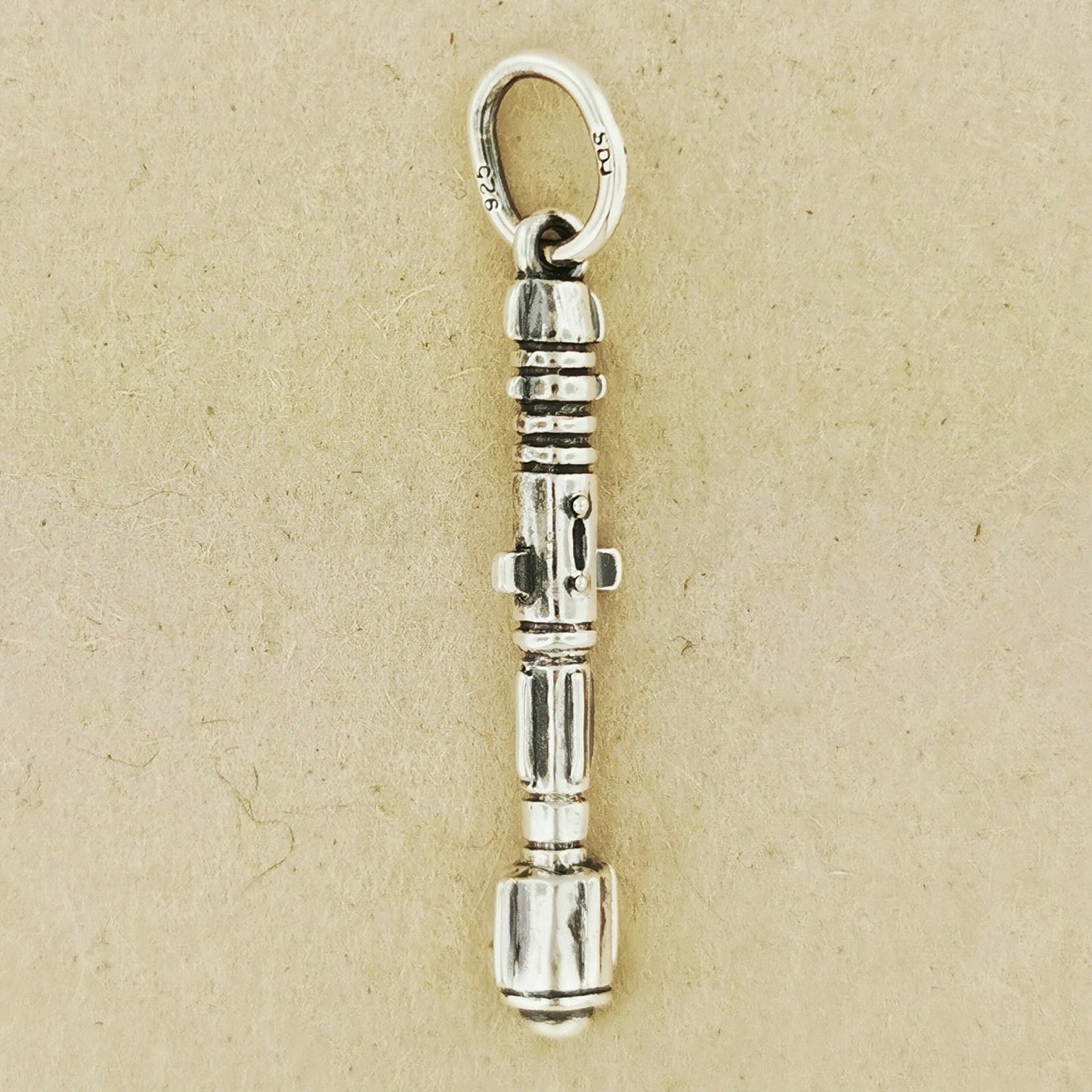 Dr. Who Sonic Screwdriver Pendant in Sterling Silver or Antique Bronze - Le Dragon Argenté