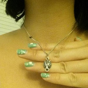 Final Fantasy 7 Fenrir Wolf Charm Pendant - Le Dragon Argenté