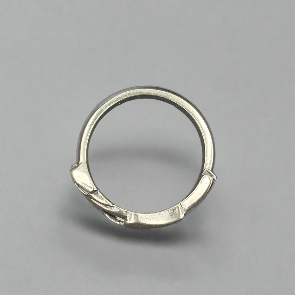 Final Fantasy 8 Squall Griever Ring Set in Sterling Silver, Final Fantasy 8 Wedding Set - Le Dragon Argenté