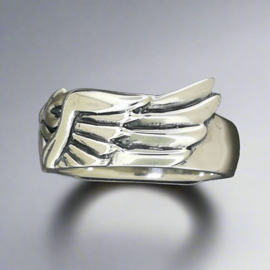 Final Fantasy 8 Squall Griever Ring Set in Sterling Silver, Final Fantasy 8 Wedding Set - Le Dragon Argenté