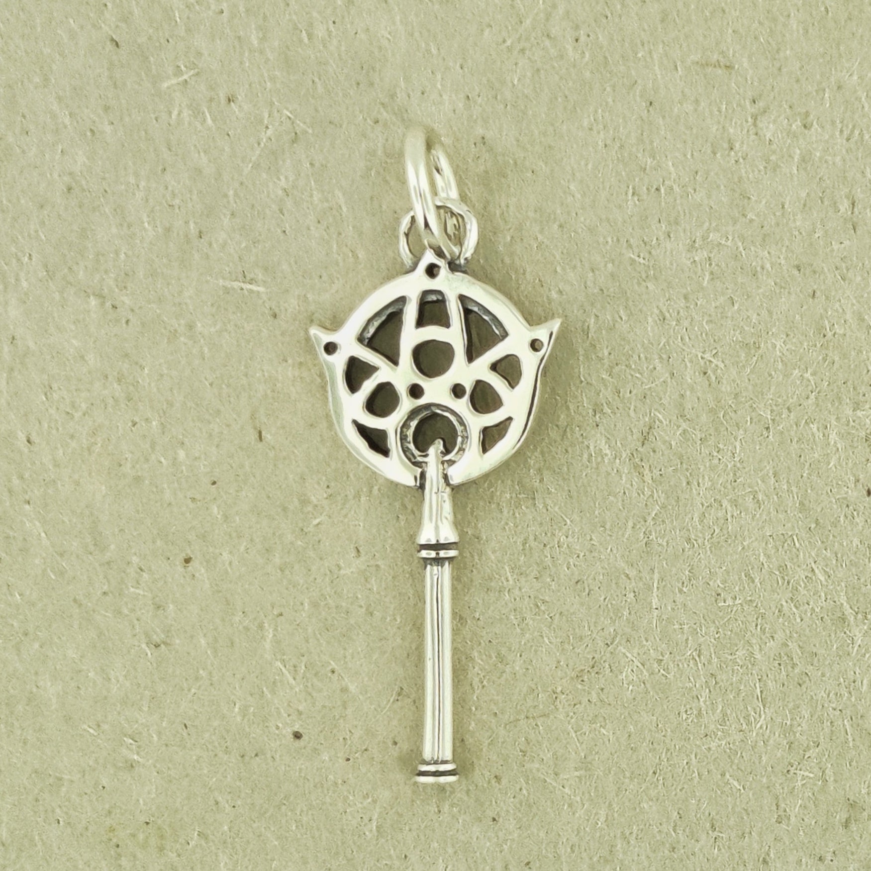 Final Fantasy X Yuna Wand Charm Pendant - Le Dragon Argenté