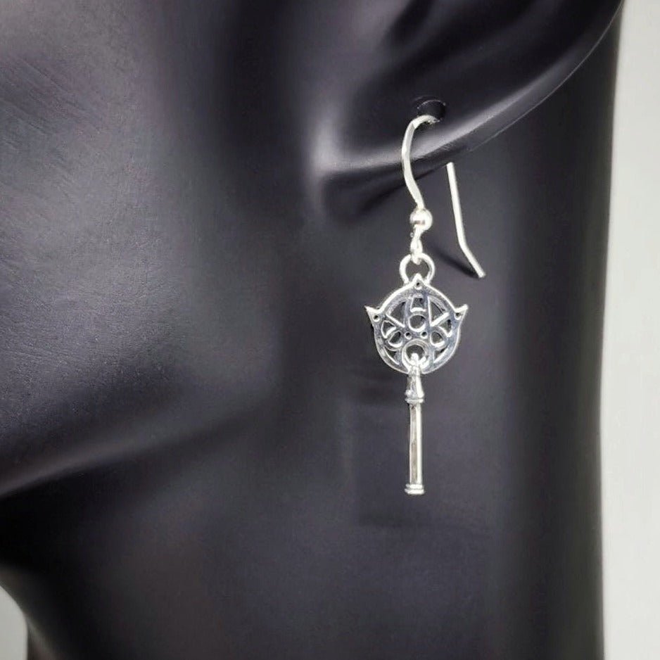 Final Fantasy X Yuna Wand Earrings - Le Dragon Argenté