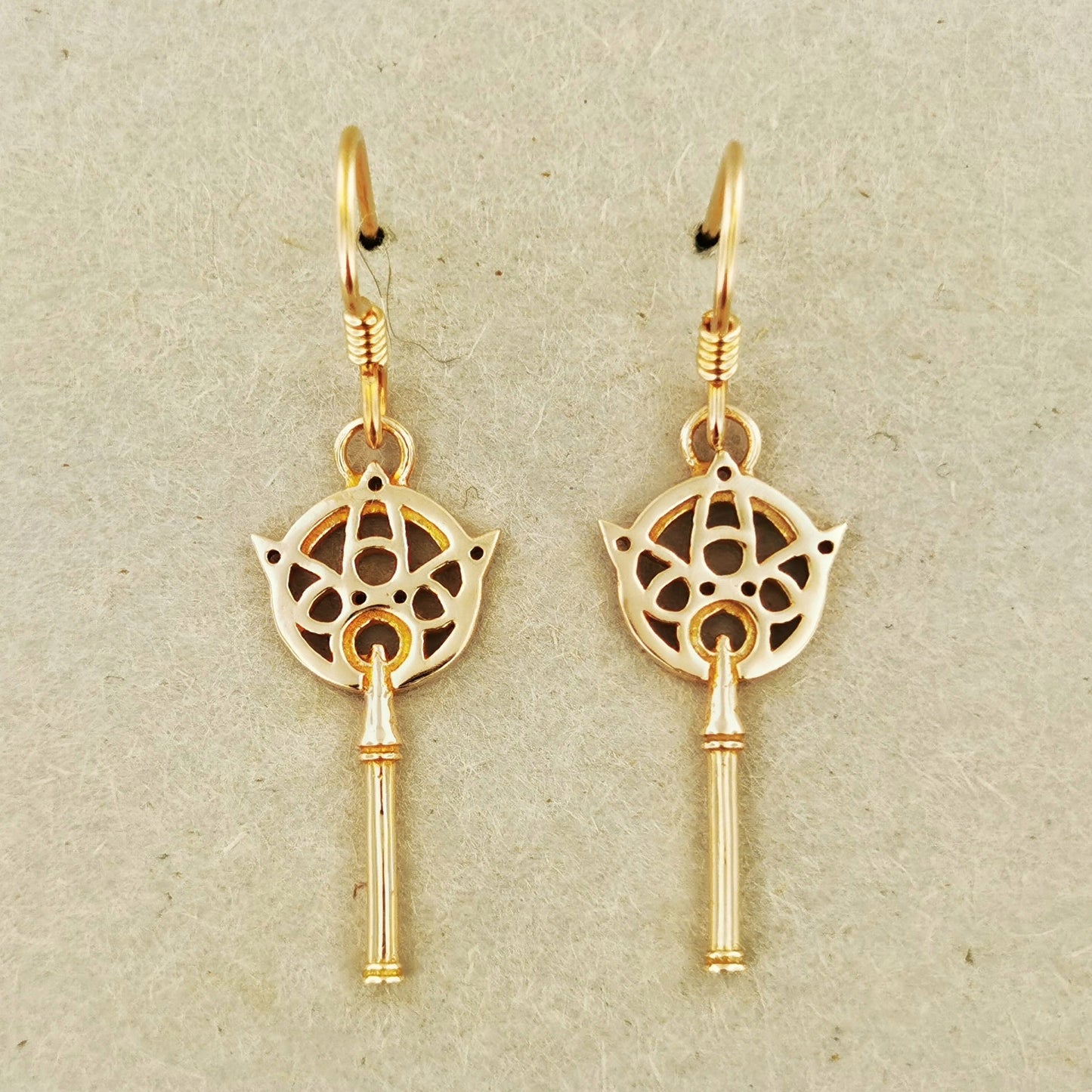 Final Fantasy X Yuna Wand Earrings - Le Dragon Argenté