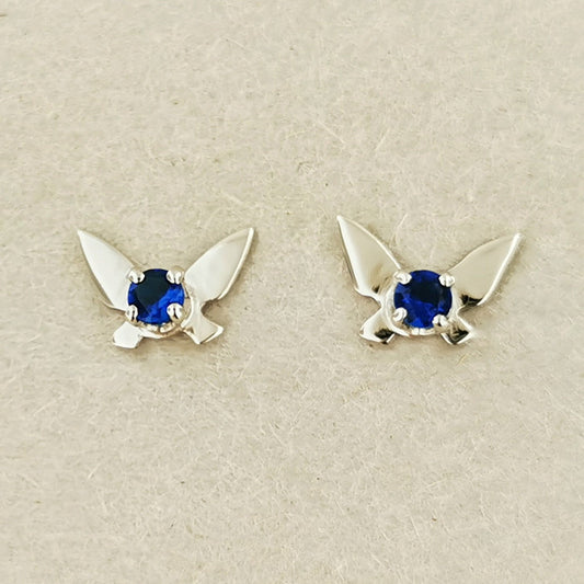 Gold Legend of Zelda Navi Fairy Earrings made to order - Le Dragon Argenté