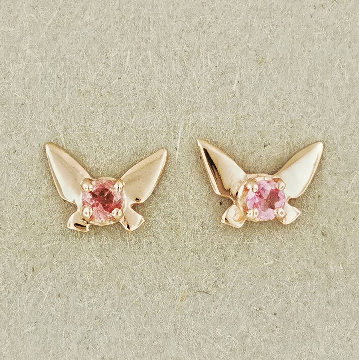 Gold Legend of Zelda Navi Fairy Earrings made to order - Le Dragon Argenté