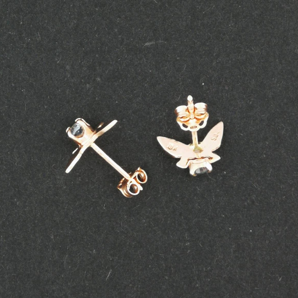 Gold Legend of Zelda Navi Fairy Earrings made to order - Le Dragon Argenté
