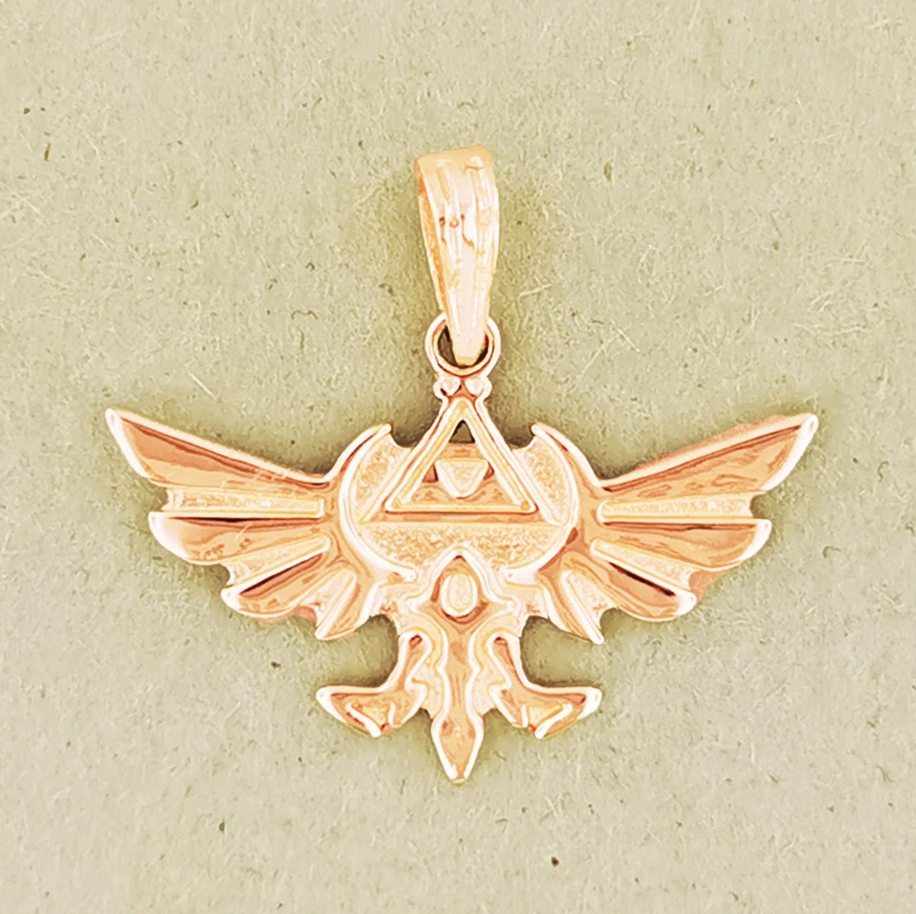 Gold Legend of Zelda Pendant Made to Order - Le Dragon Argenté