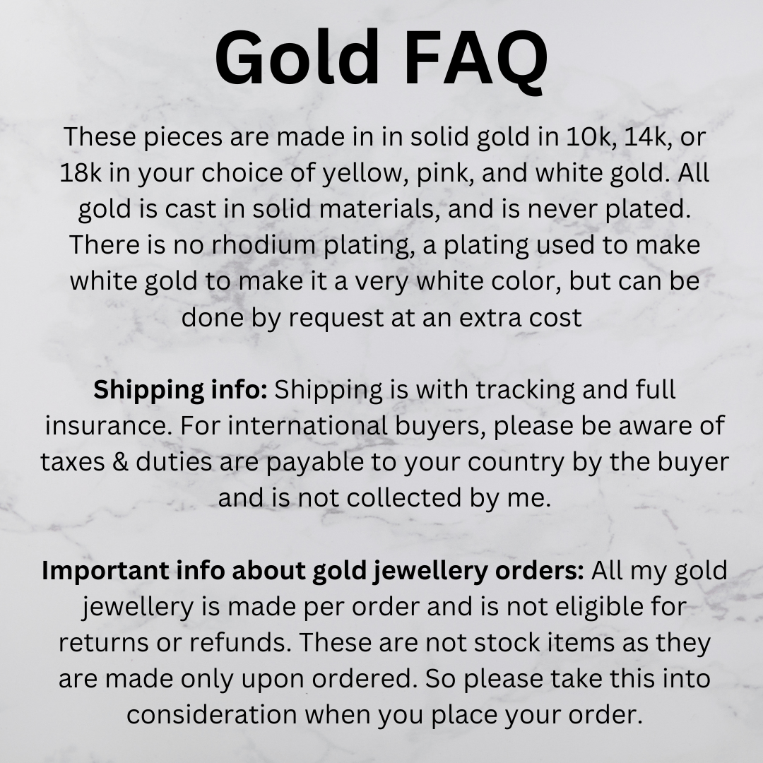 Gold Mermaid Pendant - Le Dragon Argenté