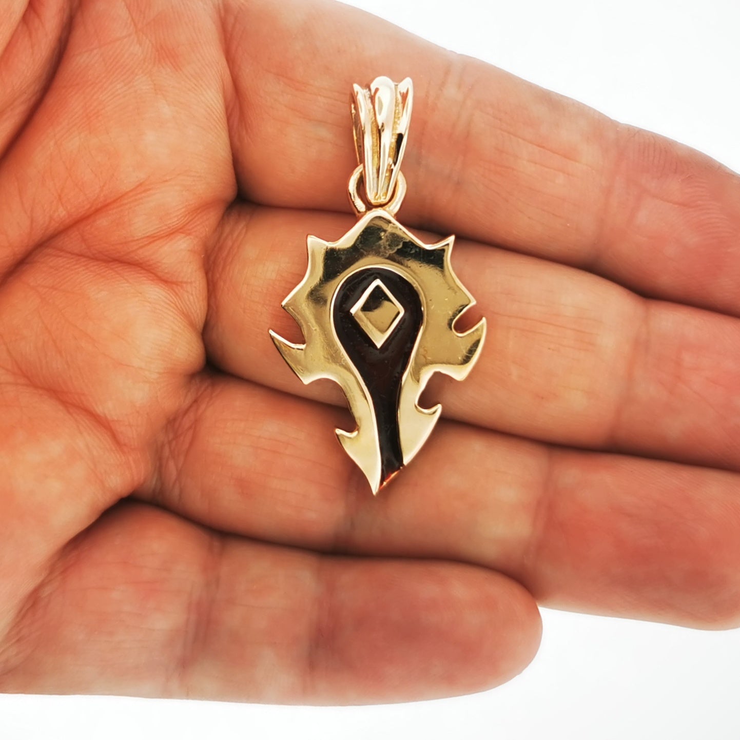 Horde Pendant In Sterling Silver Or Antique Bronze - Le Dragon Argenté