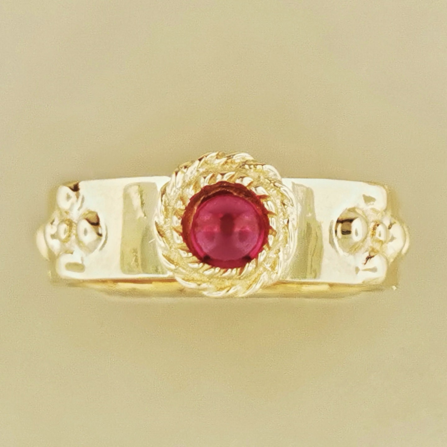 Howls Moving Castle Ring in Antique Bronze with Imitation Birthstone - Le Dragon Argenté
