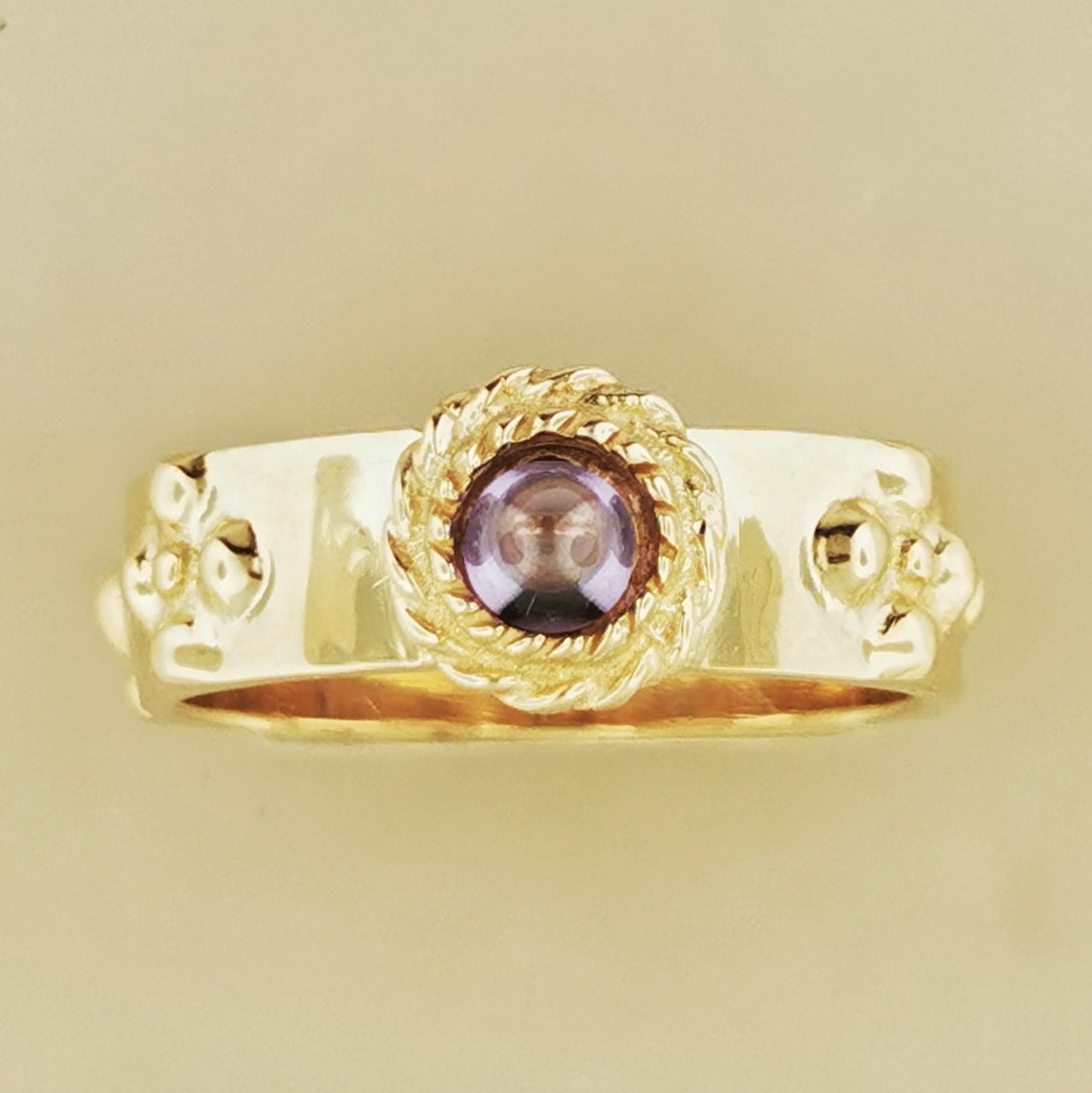 Howls Moving Castle Ring in Antique Bronze with Imitation Birthstone - Le Dragon Argenté