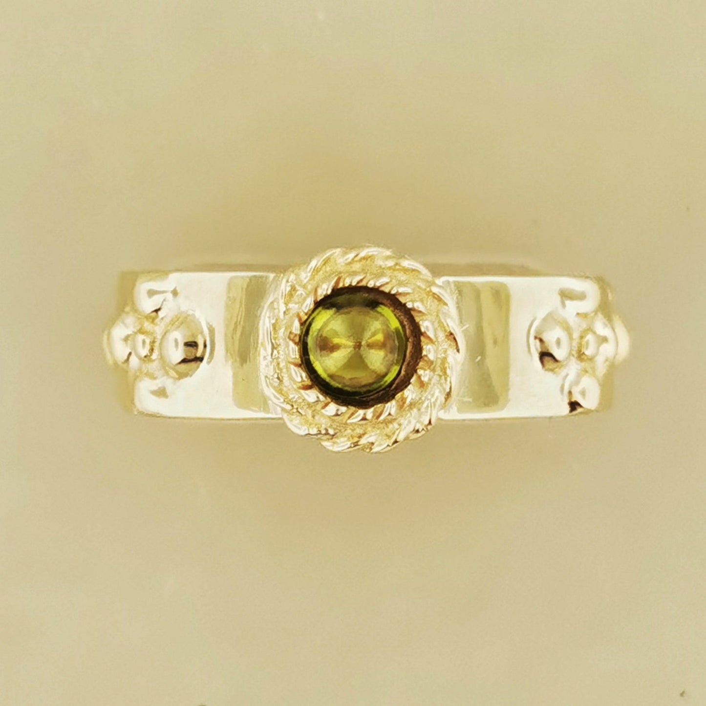 Howls Moving Castle Ring in Antique Bronze with Imitation Birthstone - Le Dragon Argenté