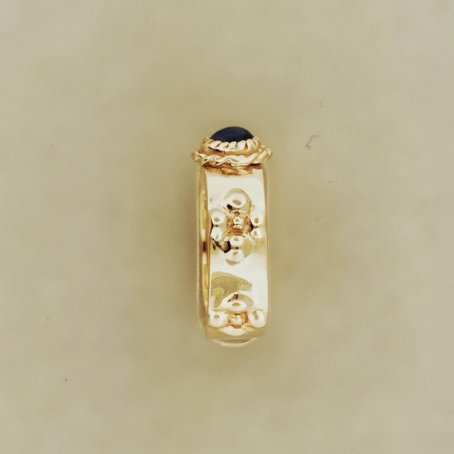 Howls Moving Castle Ring in Antique Bronze with Imitation Birthstone - Le Dragon Argenté
