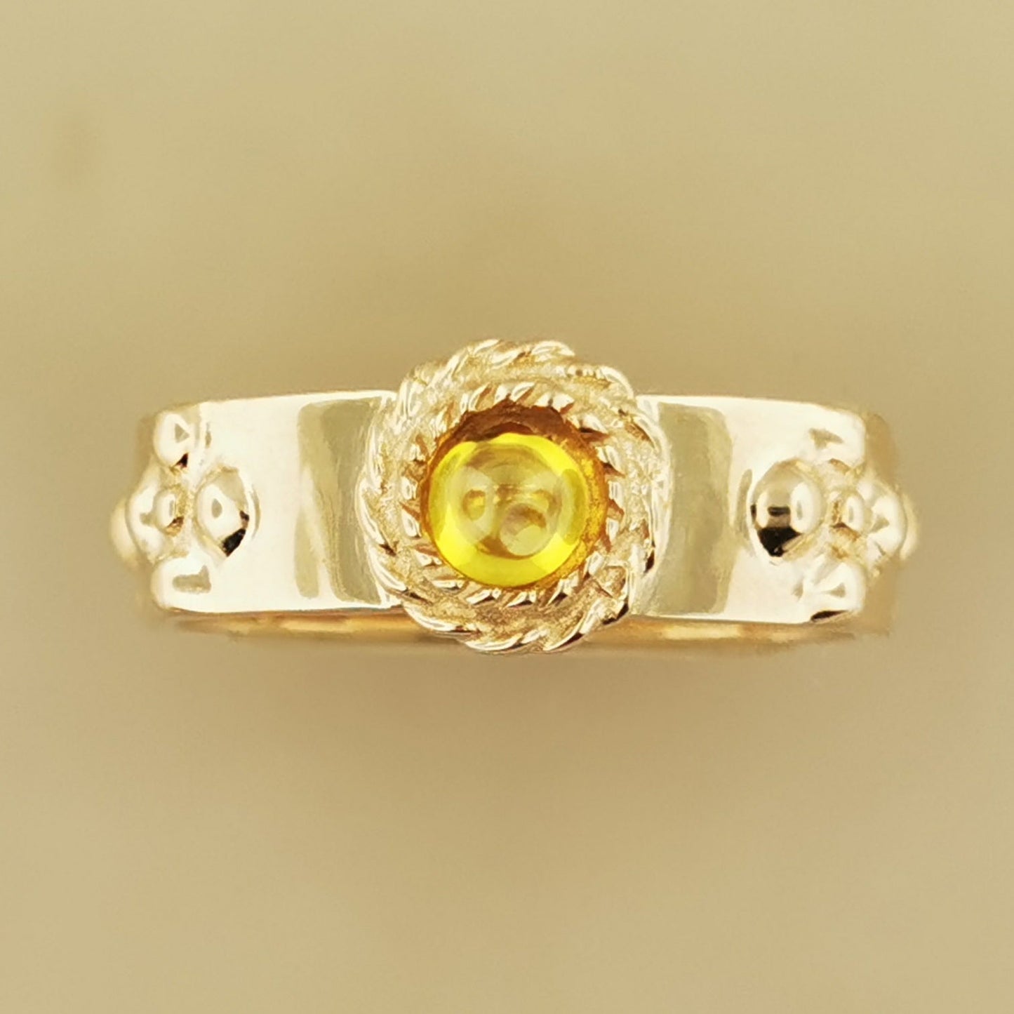 Howls Moving Castle Ring in Antique Bronze with Imitation Birthstone - Le Dragon Argenté