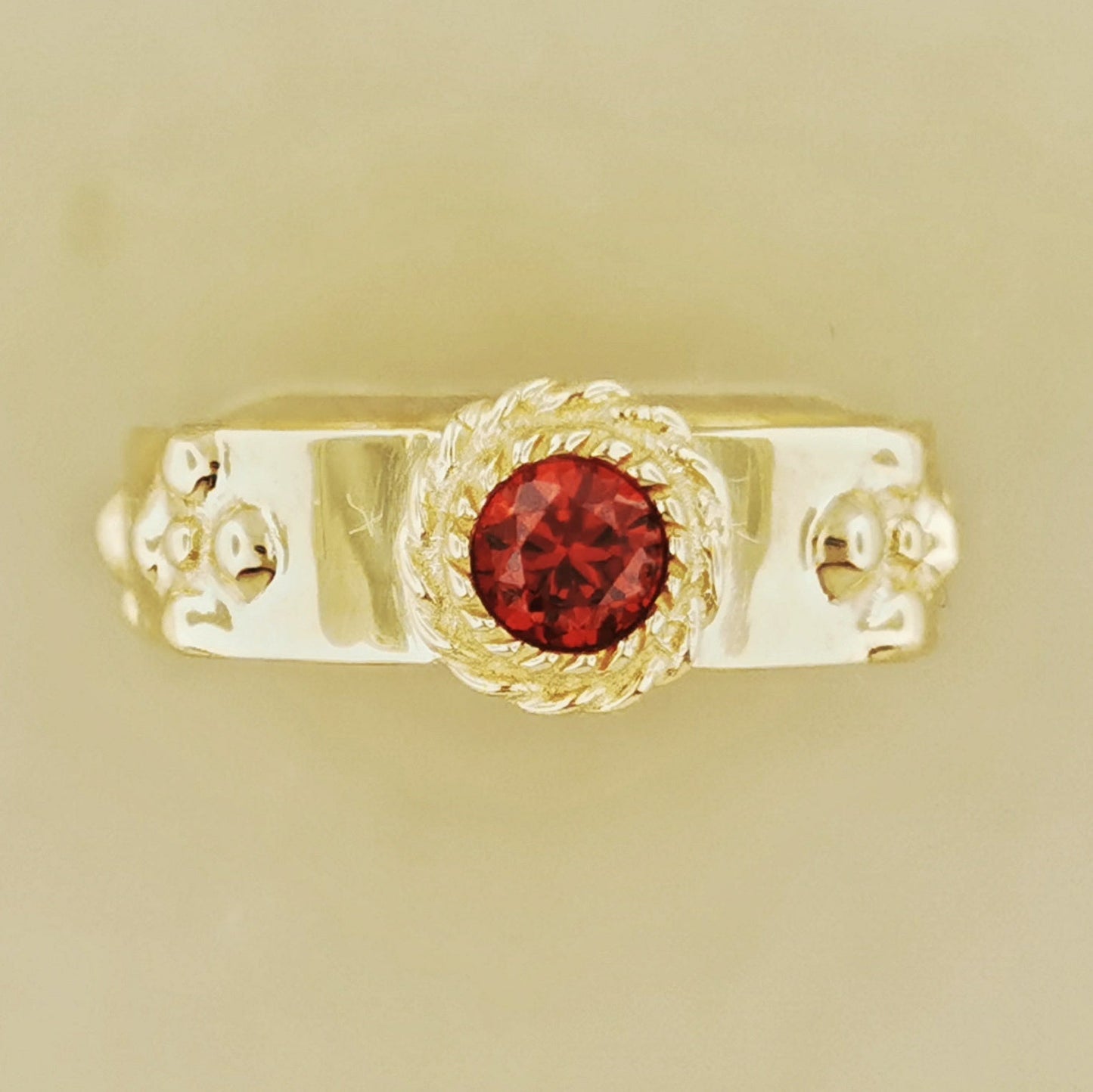 Howls Moving Castle Ring in Antique Bronze with Imitation Birthstone - Le Dragon Argenté