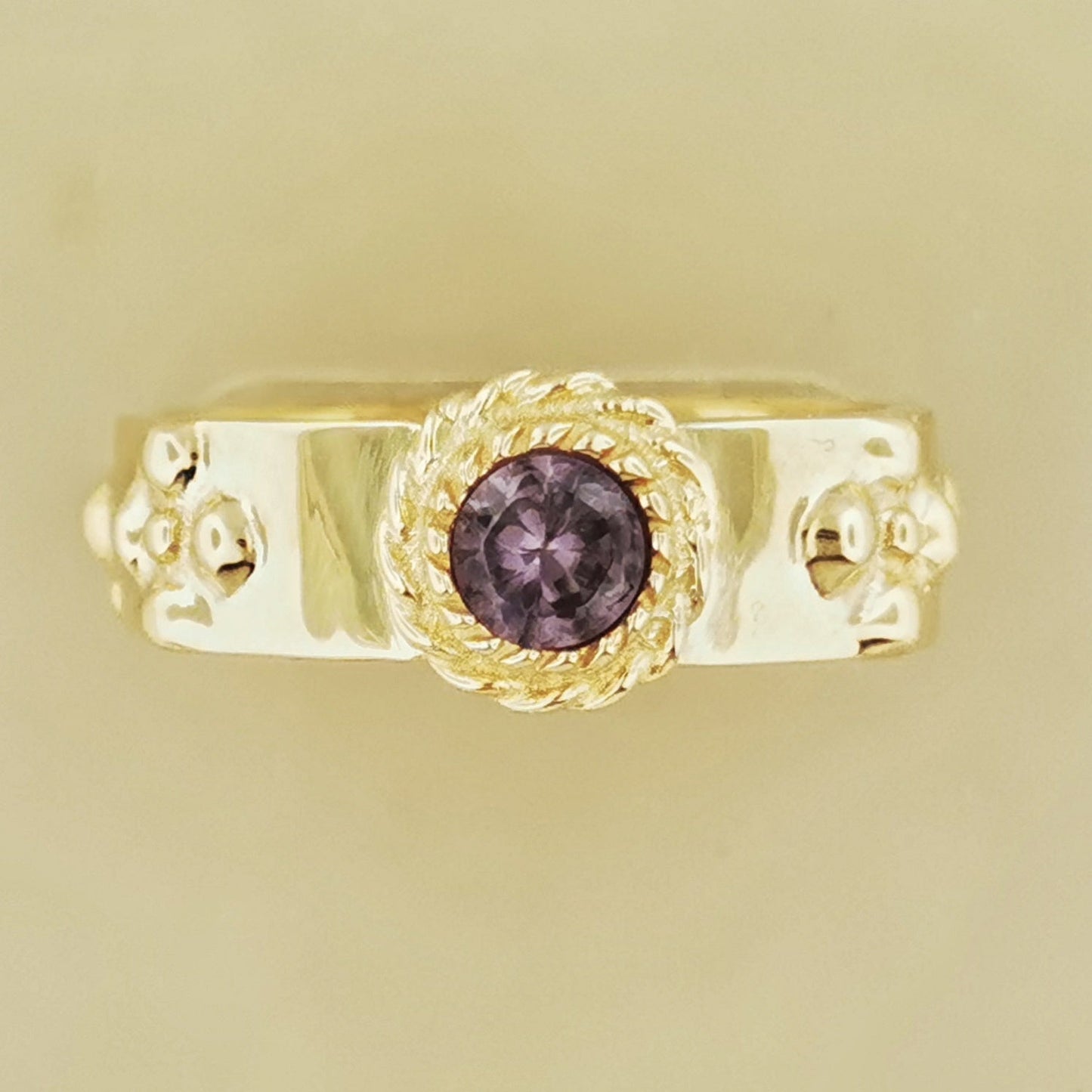 Howls Moving Castle Ring in Antique Bronze with Imitation Birthstone - Le Dragon Argenté