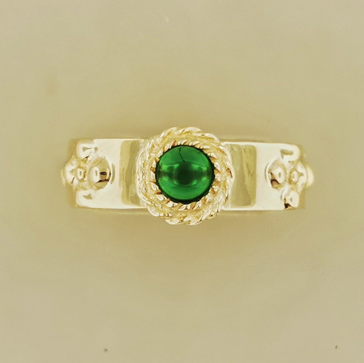 Howls Moving Castle Ring in Antique Bronze with Imitation Birthstone - Le Dragon Argenté