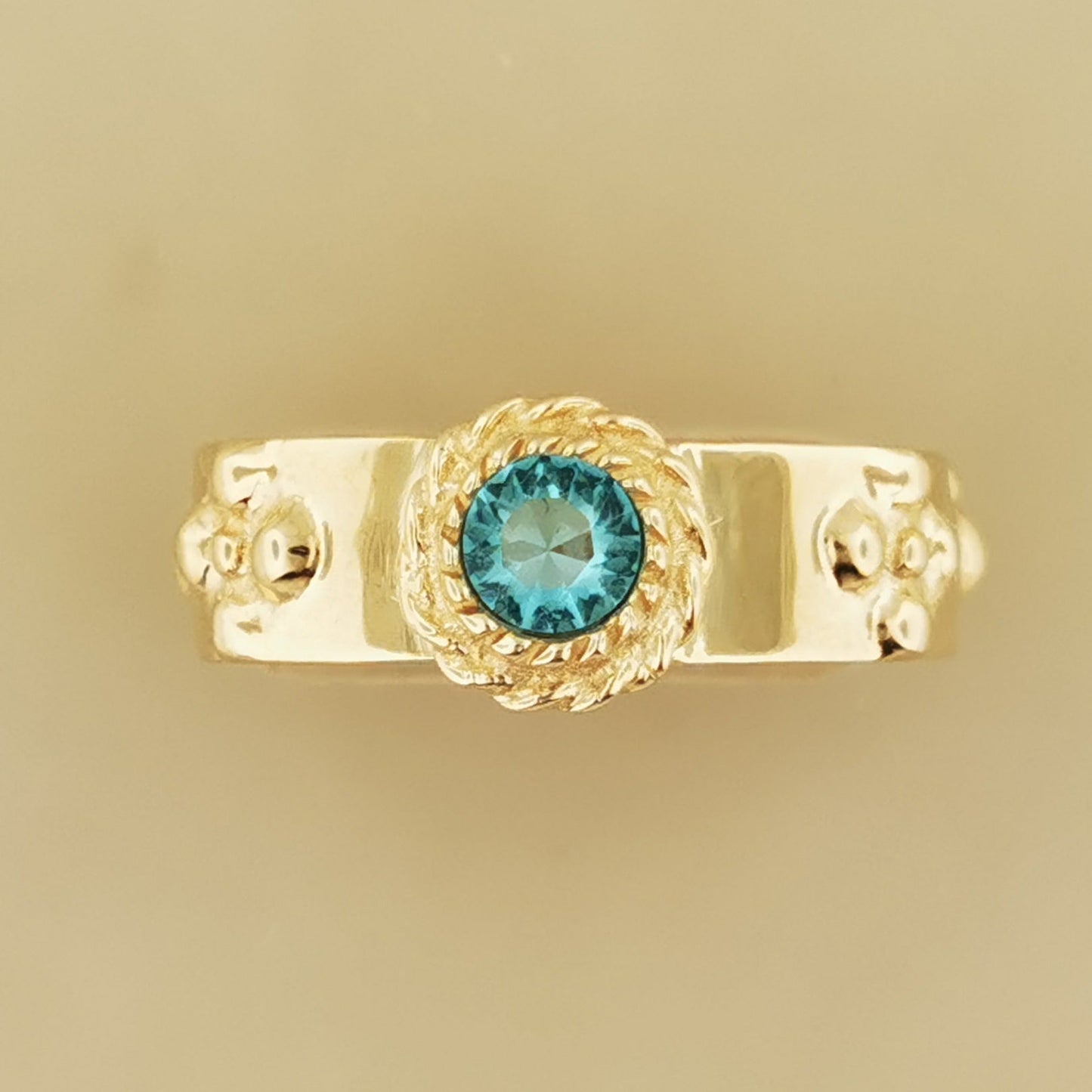 Howls Moving Castle Ring in Antique Bronze with Imitation Birthstone - Le Dragon Argenté