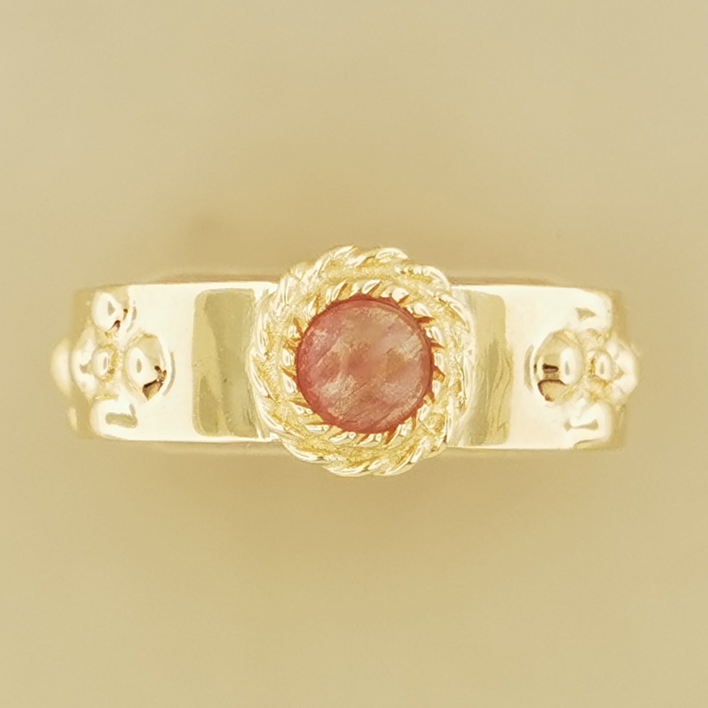 Howls Moving Castle Ring in Antique Bronze with Natural Gemstones - Le Dragon Argenté