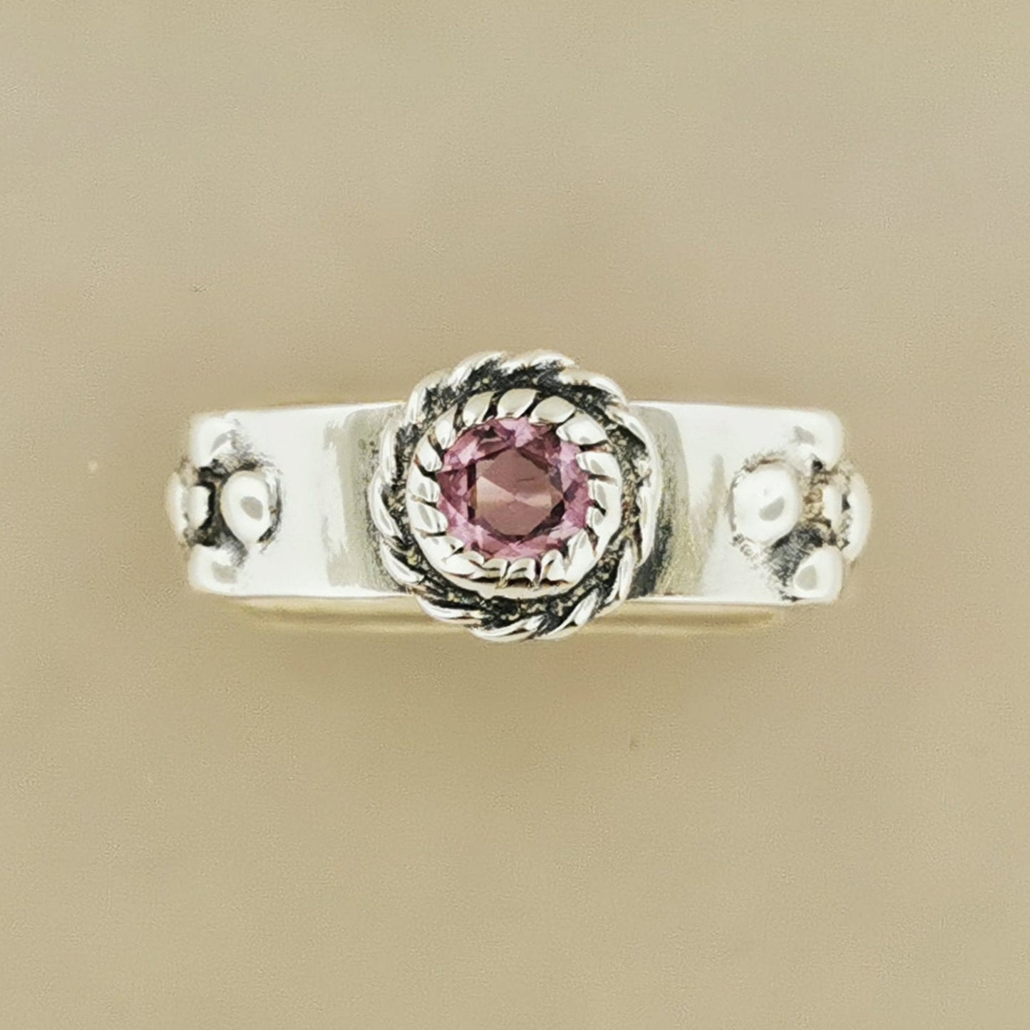 Howls Moving Castle Ring in Sterling Silver with Fancy Colour Sapphires - Le Dragon Argenté