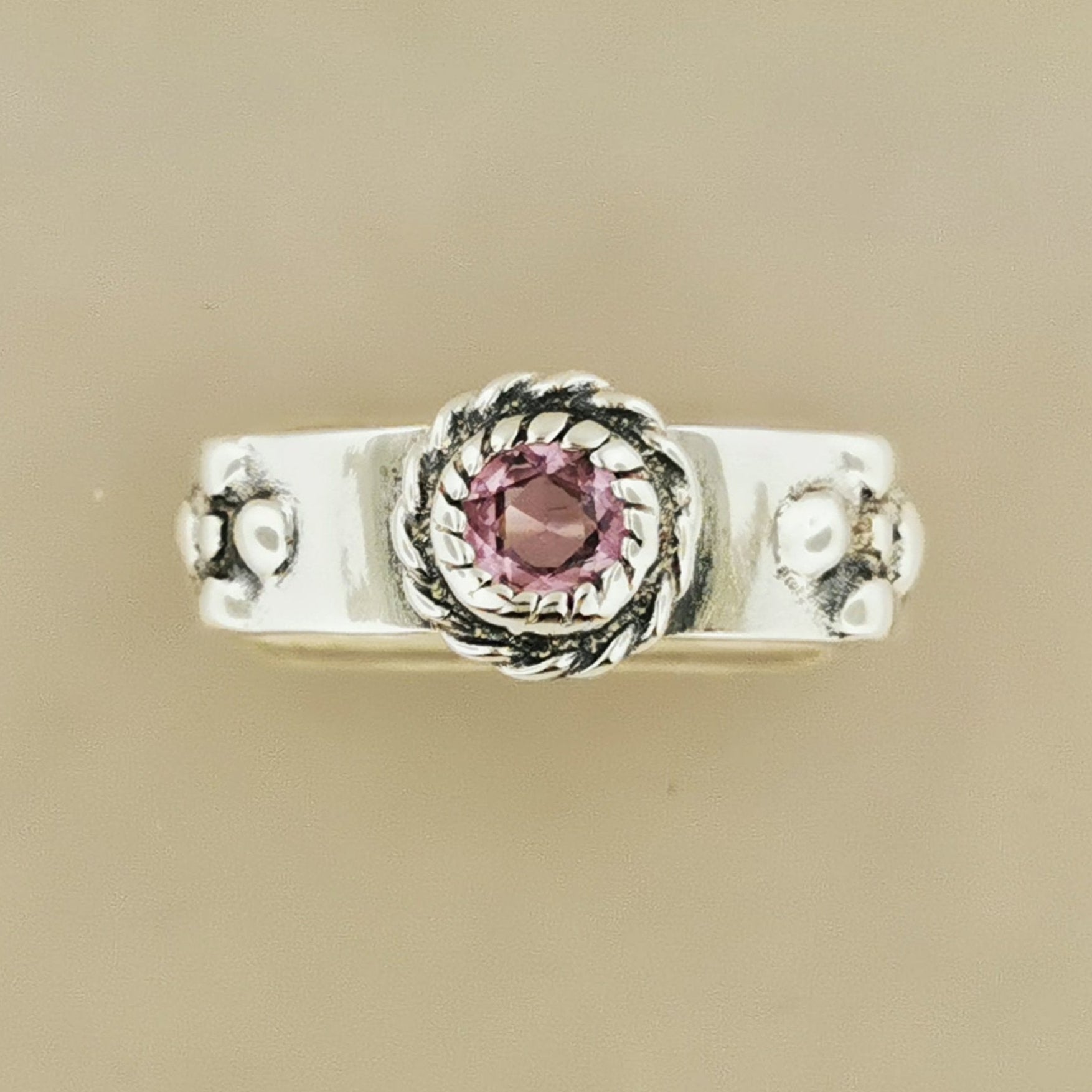 Howls Moving Castle Ring in Sterling Silver with Fancy Colour Sapphires - Le Dragon Argenté