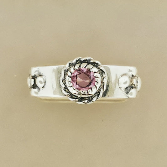 Howls Moving Castle Ring in Sterling Silver with Fancy Colour Sapphires - Le Dragon Argenté