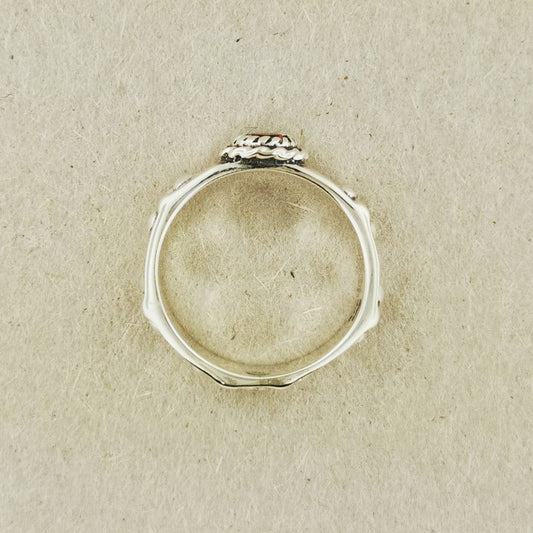 Howls Moving Castle Ring in Sterling Silver with Fancy Colour Sapphires - Le Dragon Argenté