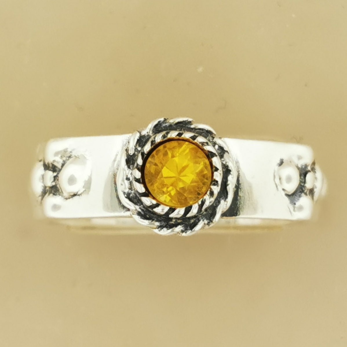 Howls Moving Castle Ring in Sterling Silver with Fancy Colour Sapphires - Le Dragon Argenté