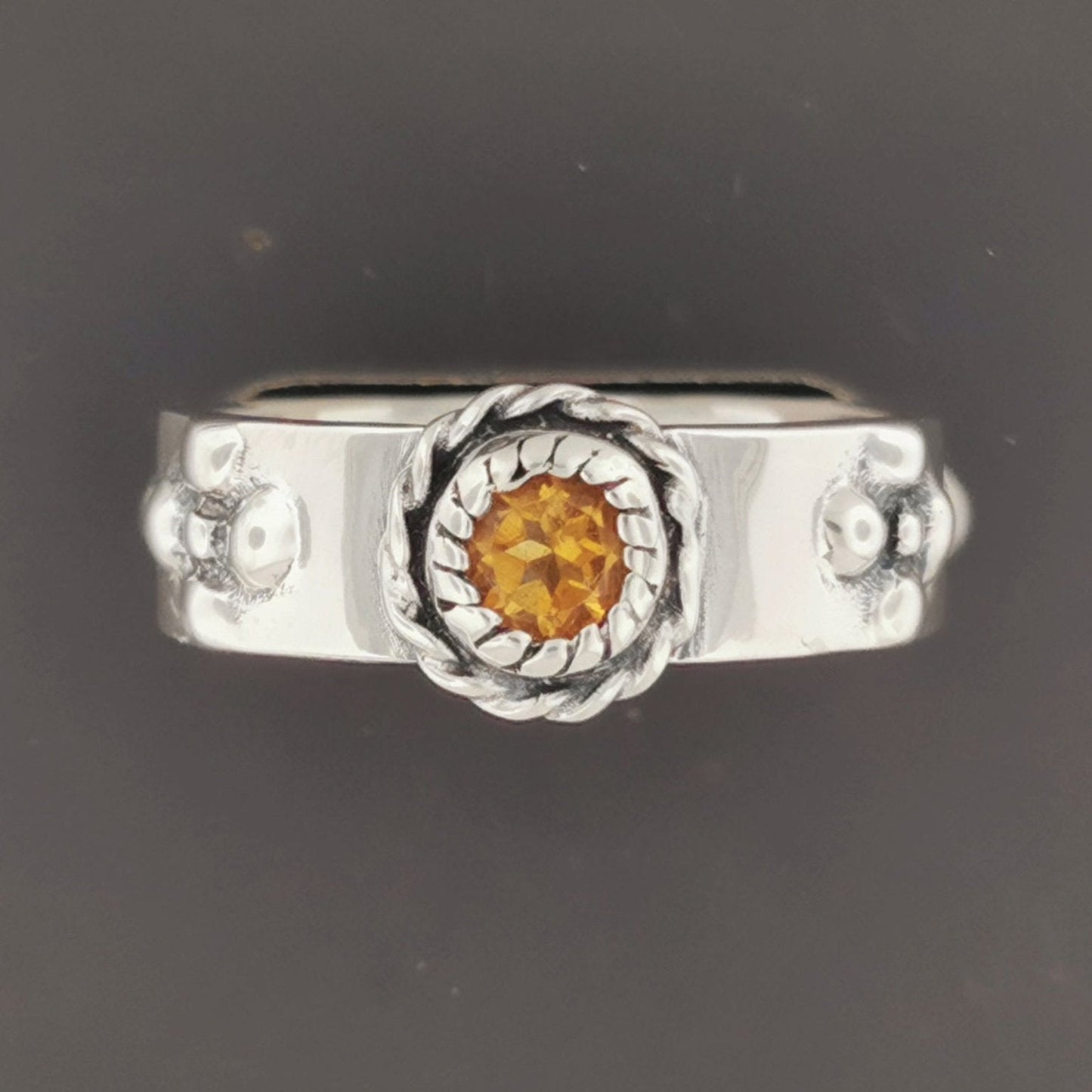 Howls Moving Castle Ring in Sterling Silver with Imitation Birthstone - Le Dragon Argenté
