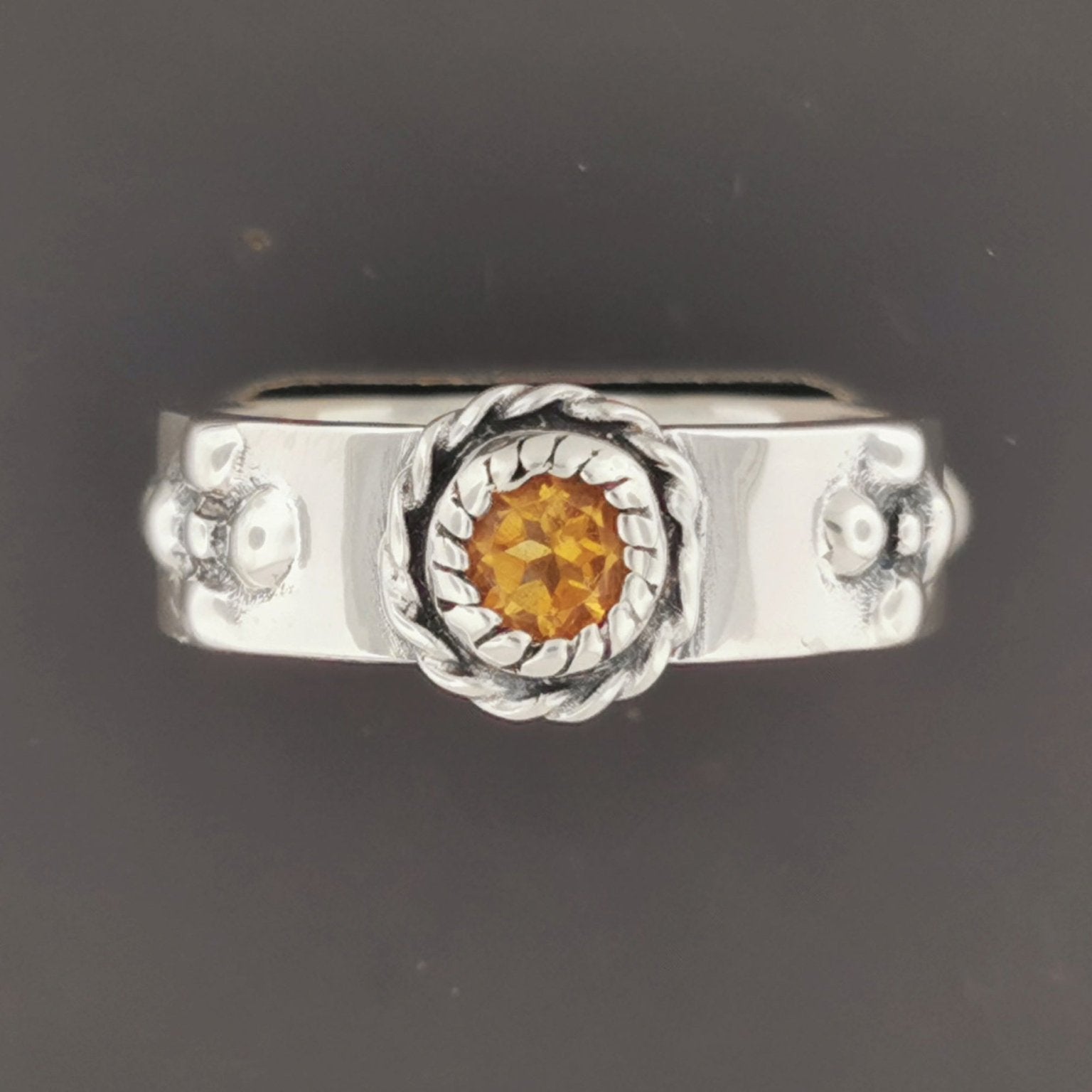 Howls Moving Castle Ring in Sterling Silver with Imitation Birthstone - Le Dragon Argenté