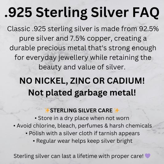 .925 Sterling Silver FAQ