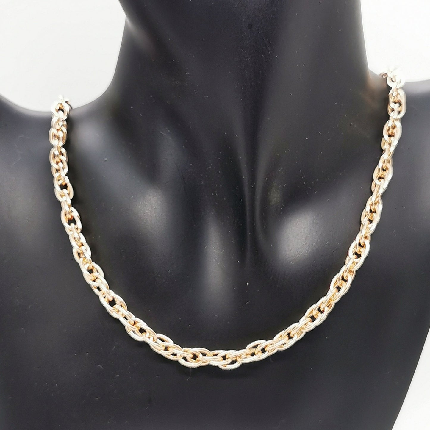 Large Antique Bronze 5.6mm Rope Chain made to order - Le Dragon Argenté