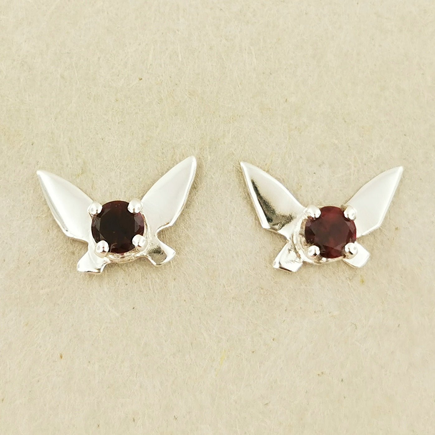 Legend of Zelda Navi Fairy Earrings in Sterling Silver - Le Dragon Argenté