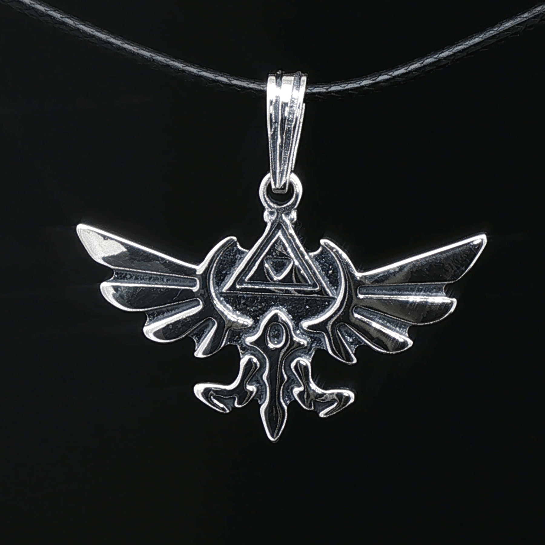 Legend of Zelda Pendant – Le Dragon Argenté