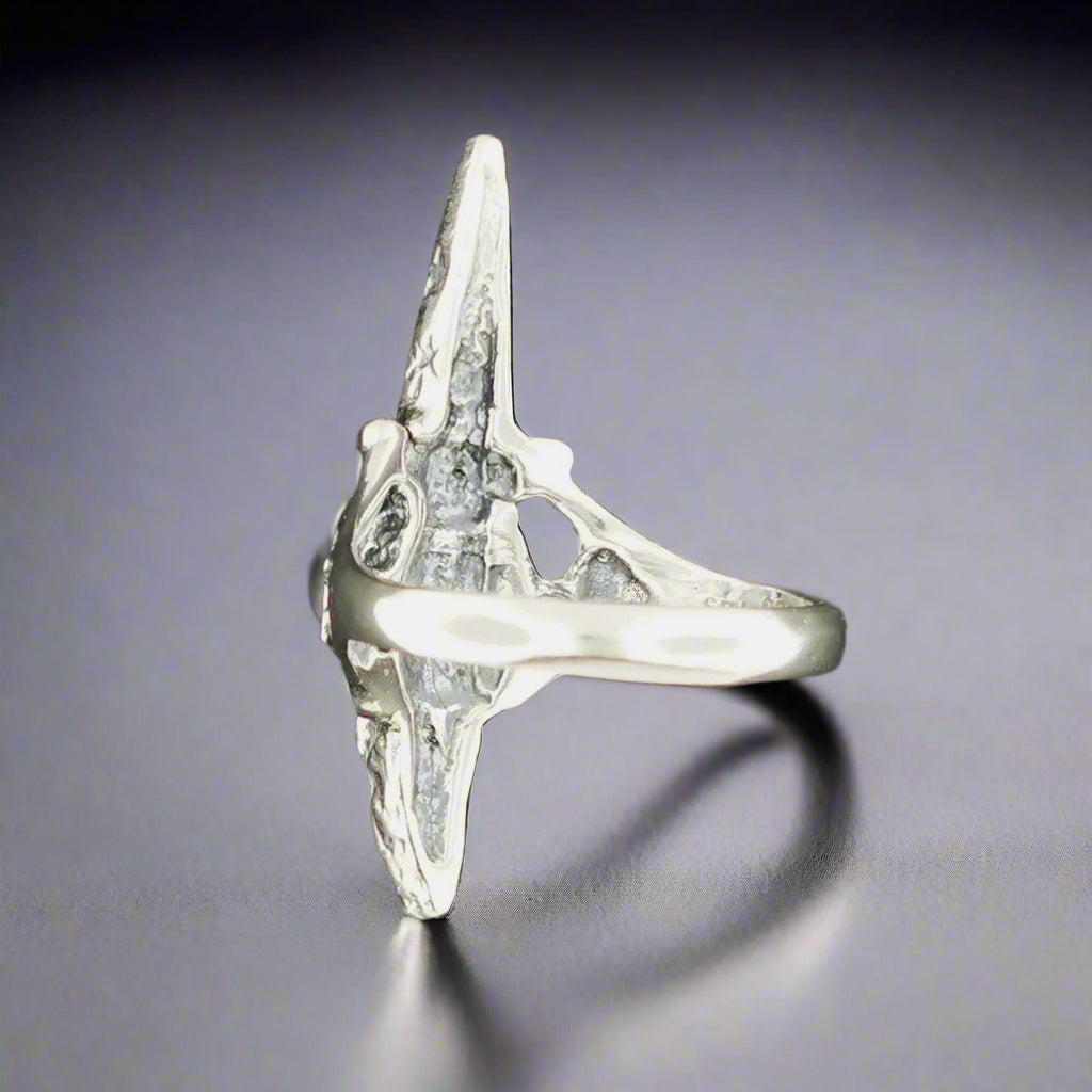 Merlin Ring in Sterling Silver or Antique Bronze - Le Dragon Argenté
