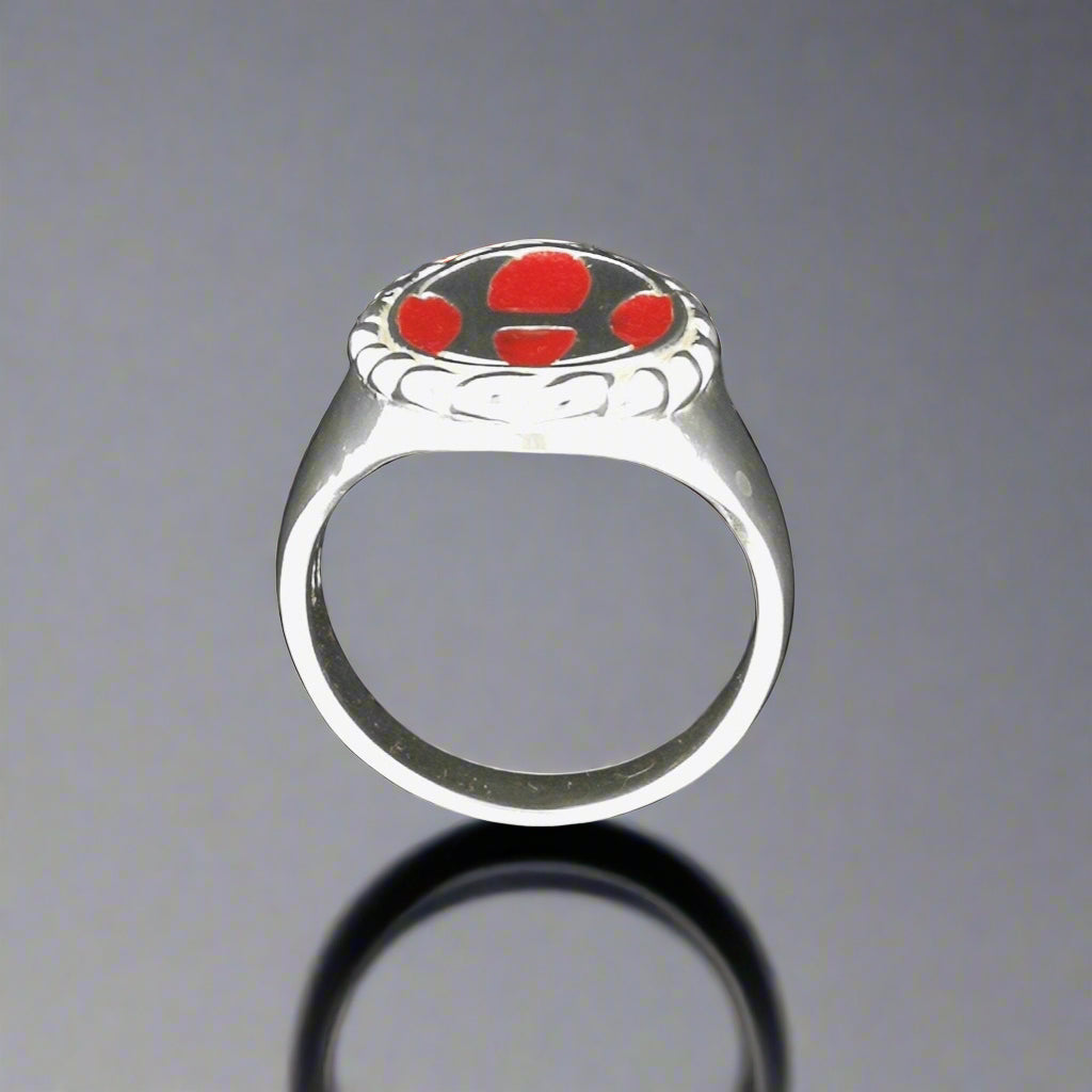 Mighty Hercules Ring in Sterling Silver or Antique Bronze - Le Dragon Argenté