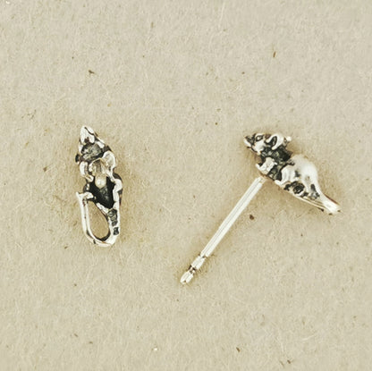 Sterling Silver Mouse Stud Earrings, Small Silver Stud Earrings, Silver Mouse Earrings, Silver Mice Earrings, Silver Animal Earrings, Small Silver Earrings, Second Hole Earrings, Childrens Silver Earrings, Silver Animal Jewelry, Silver Animal Jewellery, Silver Mouse Jewelry, Silver Mouse Jewellery, Silver Mouse Studs