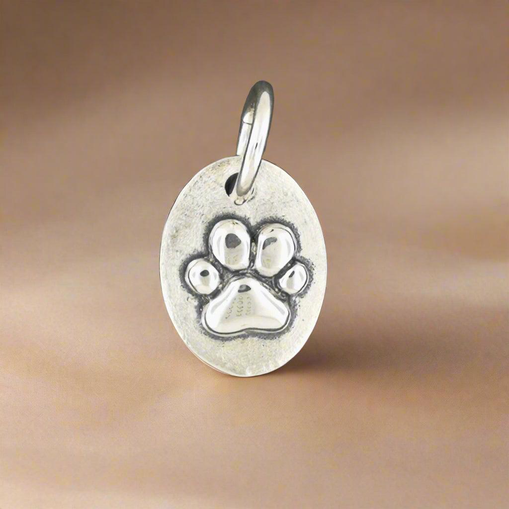 Paw Print Jewellery Set in Sterling Silver - Le Dragon Argenté